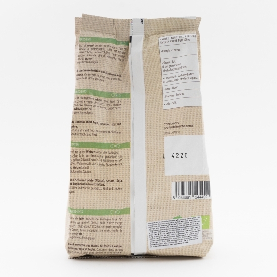Crackers eco fără drojdie din grâu antic urzică și ulei măsline 200g