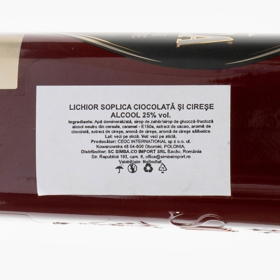 Lichior cireșe și ciocolată 25% alc. 0.5l 