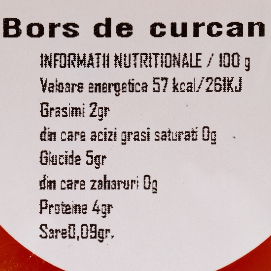 Borș de curcan 400g