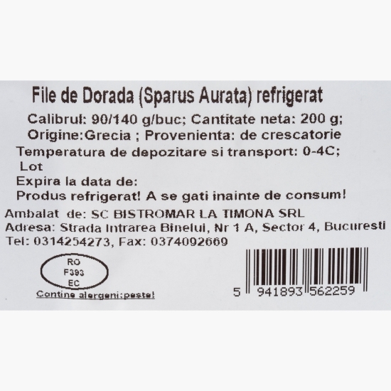 File de doradă 200g