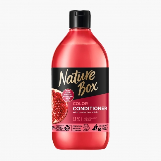 Balsam bio cu ulei de rodie pentru păr vopsit 385ml