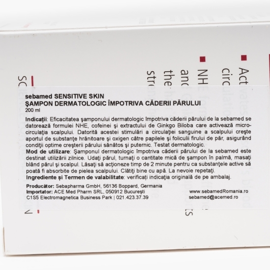 Șampon dermatologic împotriva căderii părului 200ml