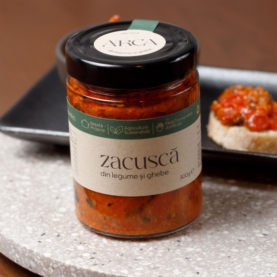 Zacuscă de legume și ghebe, 300g