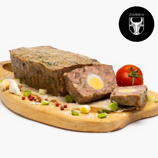 Drob curcan cu ouă de prepeliță 250g