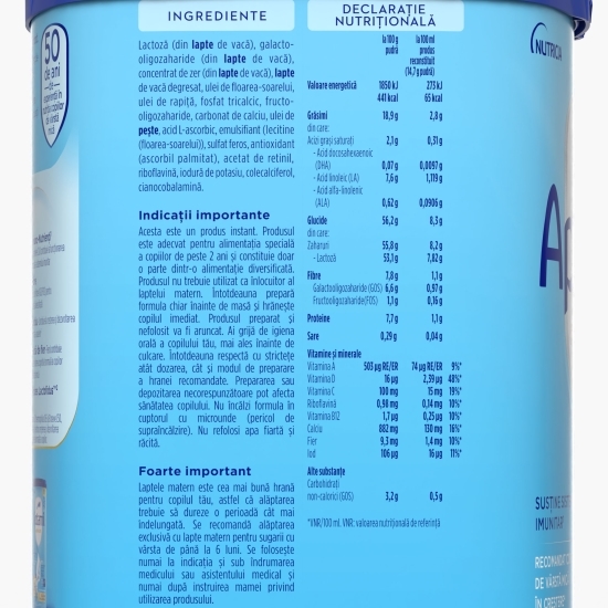 Lapte praf NUTRI-BIOTIK 2+, 2-3 ani, Nutricia, 800g