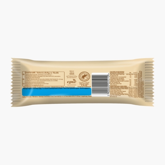 Baton de cereale pentru mic dejun cu ciocolată albă 22.5g