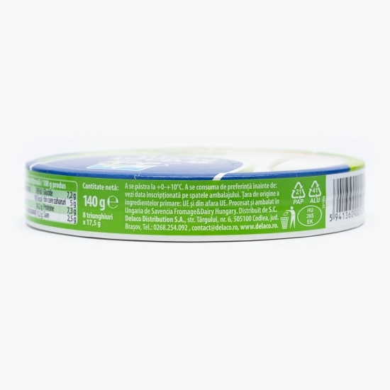 Brânză topită triunghiuri natur 140g