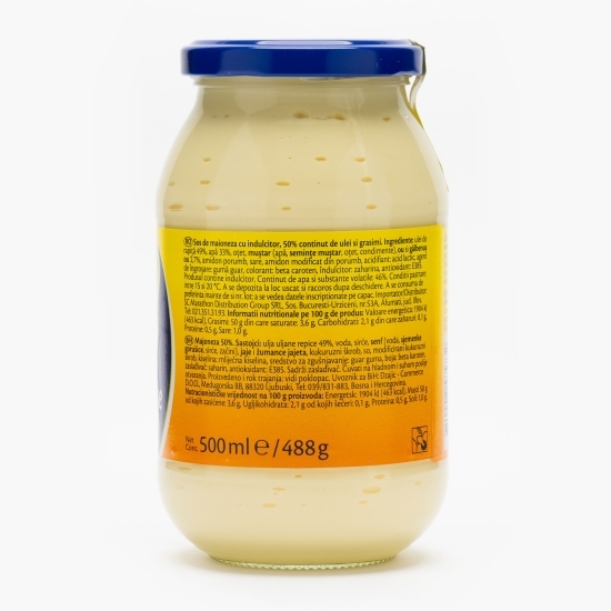 Maioneză 50% grăsimi, 0.5l