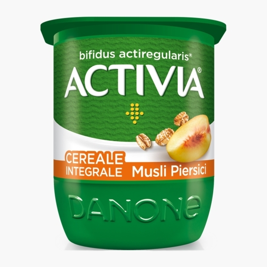 Iaurt cu musli și piersici 125g