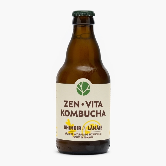 Kombucha cu ghimbir&lămâie 330ml