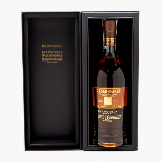 Single Malt Whisky, 18 Yo, 43%, Scotland, 0.7l + cutie