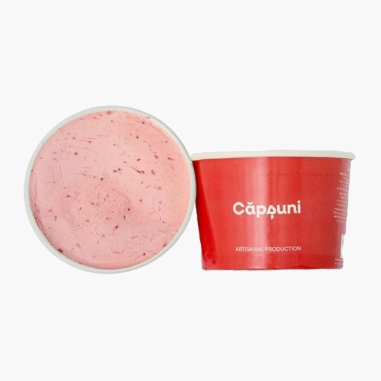 Înghețată artizanală de căpșune 140g