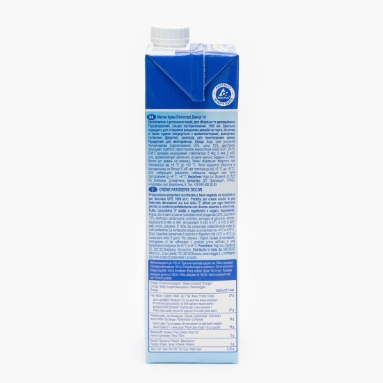 Creme Patisserie Decor 1l