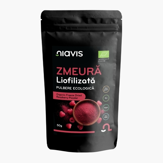 Zmeură liofilizată pulbere eco 50g