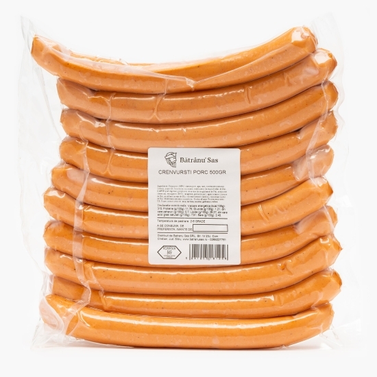 Crenvurști porc 500g