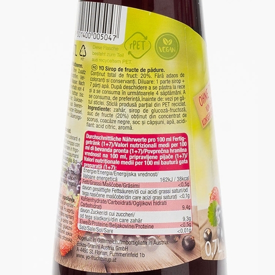 Sirop de fructe de pădure 0.7l