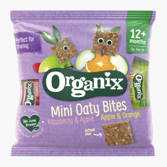 Mini batoane eco din ovăz integral, 2 tipuri, 12+ luni, 110g