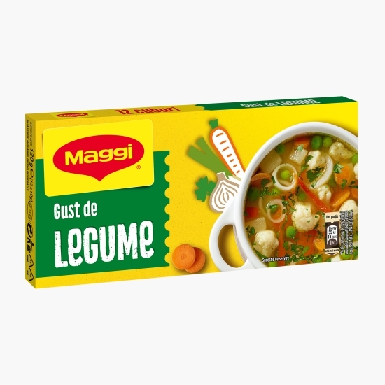 Bază de mâncare Cuburi cu gust de legume, 12 cuburi, 120g