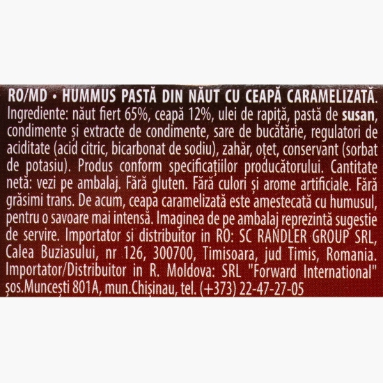 Hummus cu ceapă caramelizată 200g