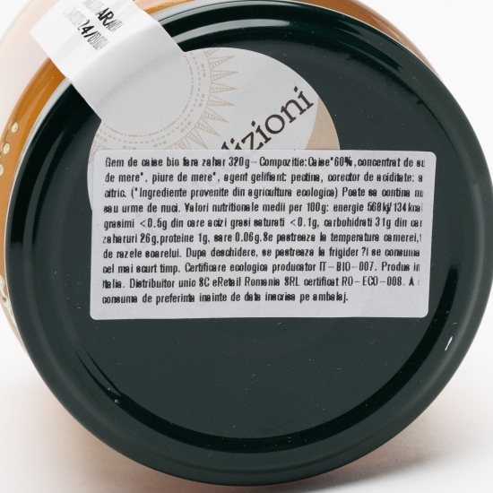 Gem de caise eco fără zahăr 320g
