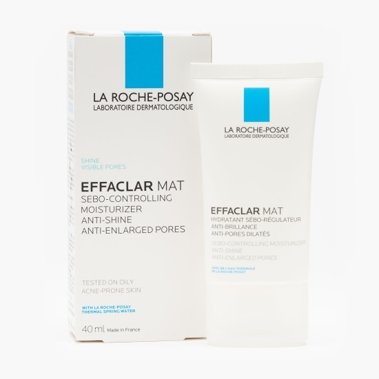 Crema seboreglatoare hidratantă și matifiantă Effaclar Mat 40ml