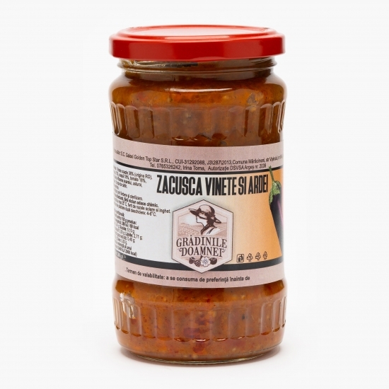 Zacuscă vinete și ardei 360g