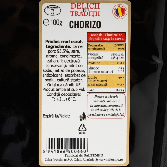 Salam Chorizo 100g