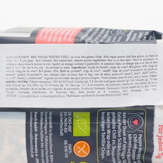 Mix eco pentru chili 160g
