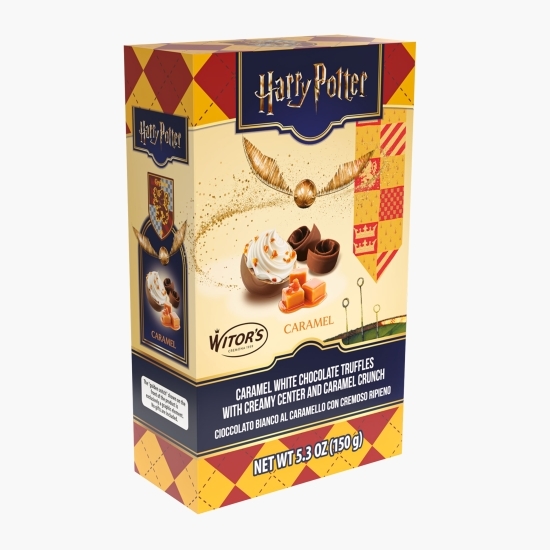 Trufe de ciocolată albă cu caramel și cremă de lapte Harry Potter 150g