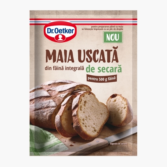 Maia uscată din făină integrală de secară 15g