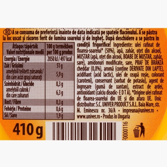 Sos Cheddar 410g