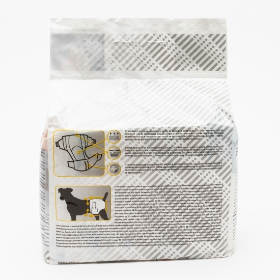 Scutece pentru câini 3-6kg, 25-33cm, 12 buc