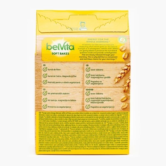 Biscuiți mic dejun cu aromă de ciocolată și alune Soft Bakes 5 buc, 250g