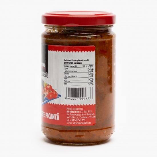 Zacuscă picantă de vinete 300g