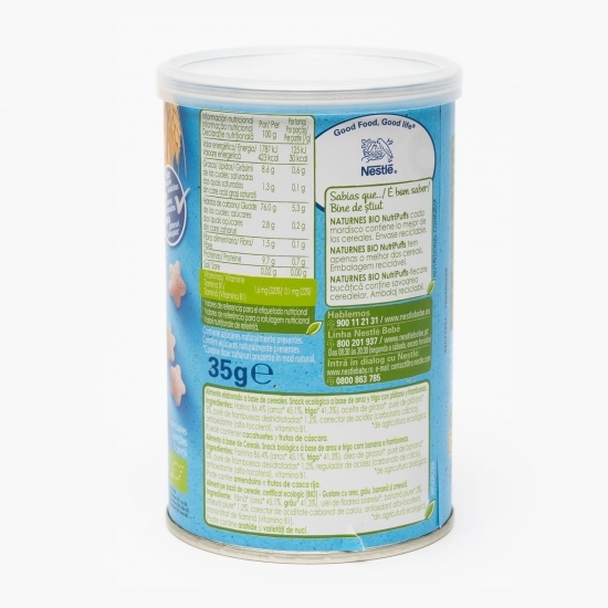 Gustare eco cu cereale și zmeură, +8 luni, 35g