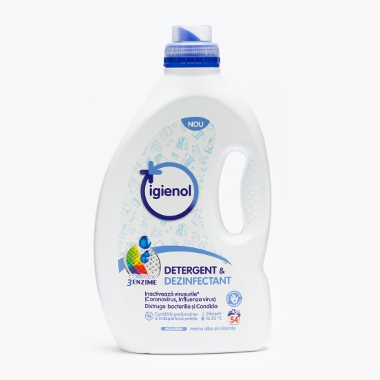 Detergent de rufe dezinfectant Mountain Fresh 54 spălări 2.7l