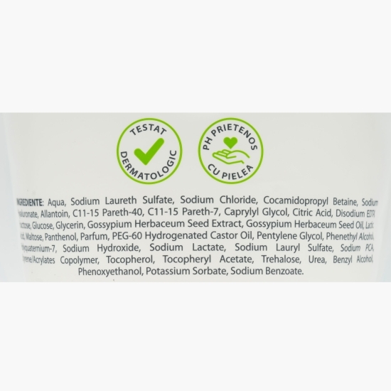 Rezervă săpun lichid cremă, eco Bumbac & Provitamina B5, 0.75l