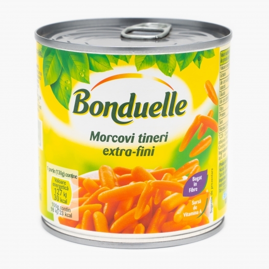 Morcovi tineri extra-fini 400g