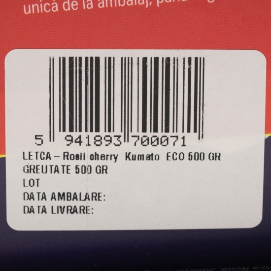 Roșii cherry Kumato ECO 500g