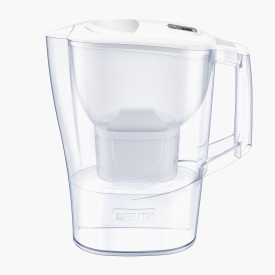 Starter pack cană filtrantă Aluna 2.4l (alb) + 3 filtre Maxtra PRO