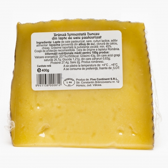Brânză fermentată din lapte de oaie Horezu 400g