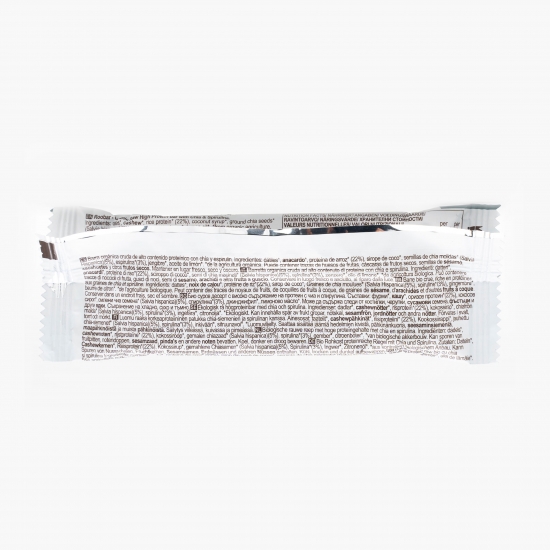 Baton proteic eco cu chia și spirulină 60g