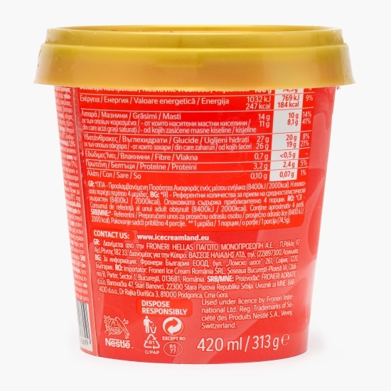 Înghețată Raspberry & Truffle 420ml