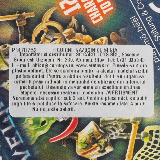 Figurine Războinici (Seria 1) 3+ ani
