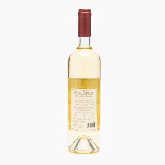 Vin alb sec Chardonnay, 14.5%, 0.75l