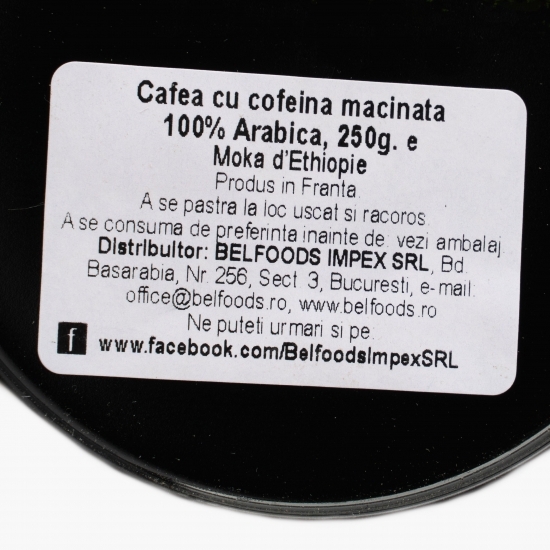 Cafea măcinată Moka d'Etiopie 250g
