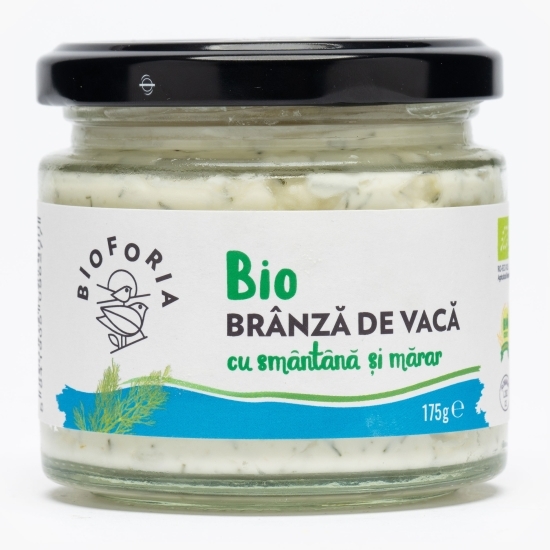 Brânză de vacă cu smântână și mărar, eco 175g