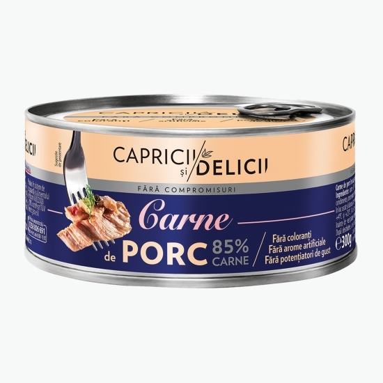 Carne de porc în suc propriu 300g