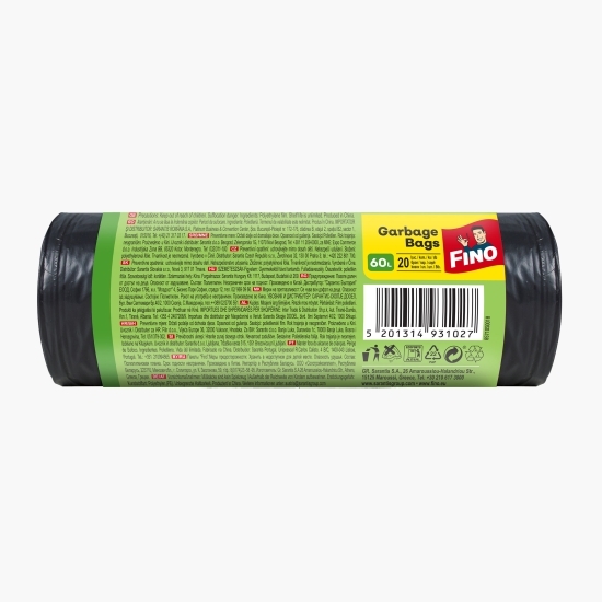 Saci menajeri 60l 20 buc
