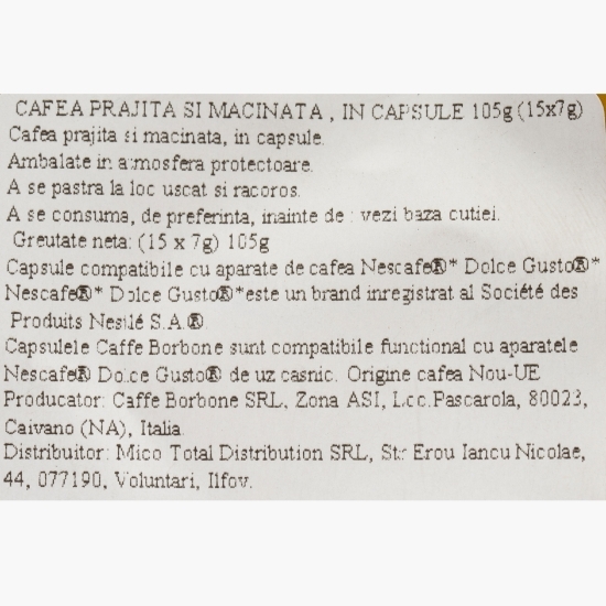 Oro 15 băuturi, capsule cafea